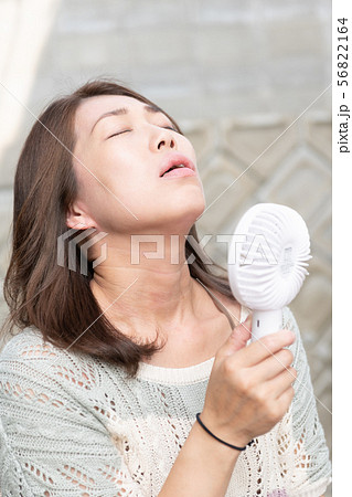 夏　携帯扇風機　アトピー　主婦 56822164