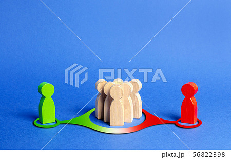red and green figures of people influence red and green figures of people influence 56822398