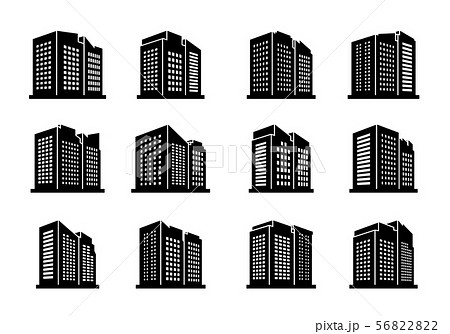Perspective Building Urban Icon On Whiteのイラスト素材 5622 Perspective Building Urban Icon On Whiteのイラスト素材 5622