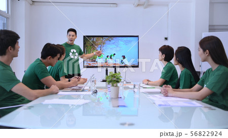 Participation Concept. Volunteer Team talking for Participation Concept. Volunteer Team talking for 56822924