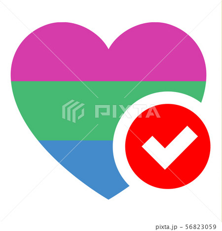 flag in heart shape, vector illustration for your 56823059
