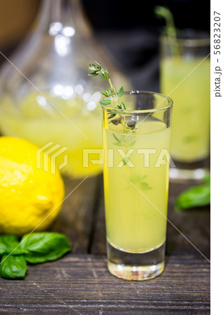 Italian lemon liqueur limoncello Italian lemon liqueur limoncello 56823207