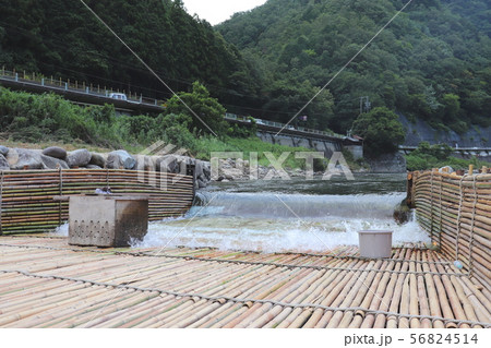 ヤナ場(鮎漁) ヤナ場(鮎漁) 56824514
