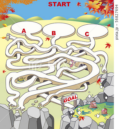 秋の温泉迷路 秋の温泉迷路 56827694