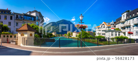 Old City of Interlaken, Switzerland Old City of Interlaken, Switzerland 56828173