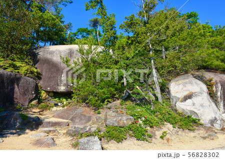 鬼ノ城　岩屋の観音 56828302