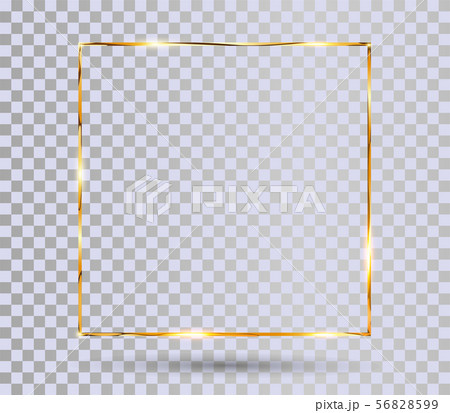 Gold shiny frame Gold shiny frame 56828599