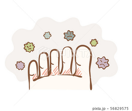 足の水虫のイラスト 56829575
