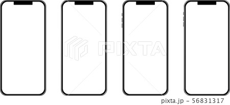 ベゼルレス　スマホ　全画面液晶　テイスト別　セット 56831317
