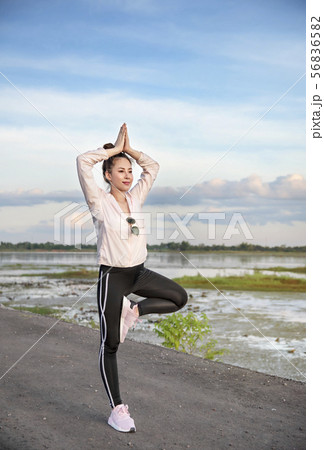 sport girl in fashion sportswear sport girl in fashion sportswear 56836582