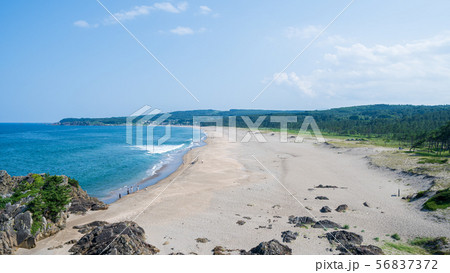 青森県八戸市 大須賀海岸 夏 青森県八戸市 大須賀海岸 夏 56837372