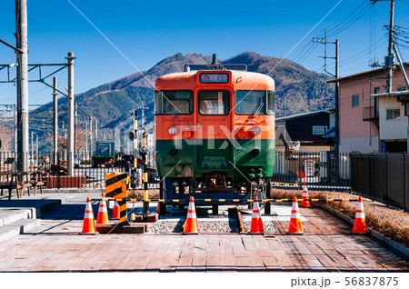 Shimoyoshida blue train terrace with old classic 56837875