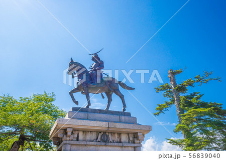 伊達政宗騎馬像　仙台市 56839040
