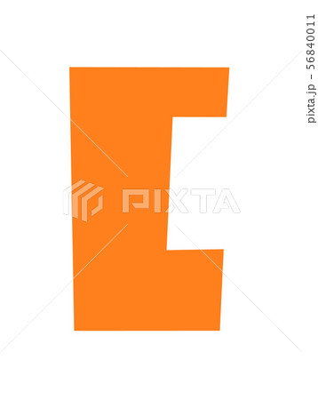 Simple Font, alphabet cuted from colored paper Simple Font, alphabet cuted from colored paper 56840011