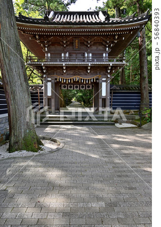 石川県　那谷寺　山門 56840393