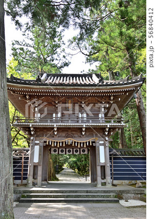 石川県　那谷寺　山門 56840412
