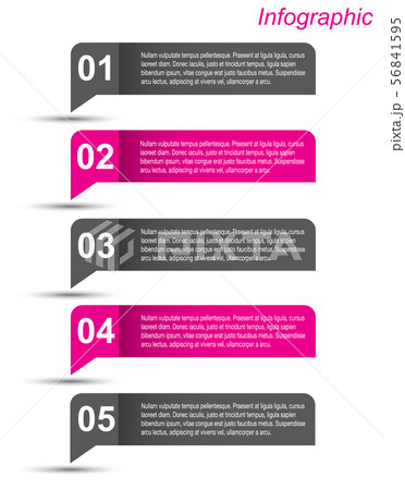 Info-graphic design template.  56841595