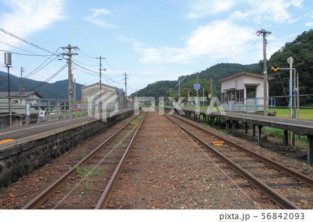 JR大糸線　根知駅 56842093