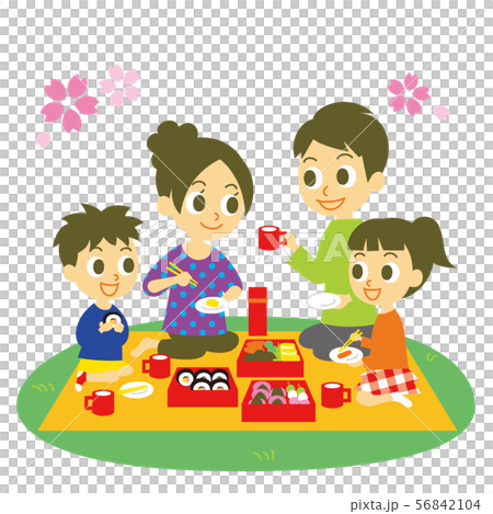 Cherry-blossom family Cherry-blossom family 56842104