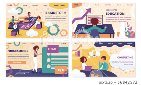 Brainstorm Online Education Consulting Programming 56842572