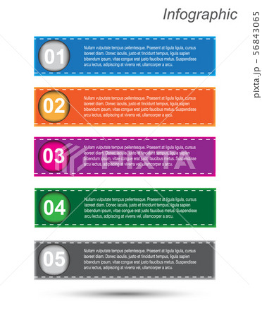 Info-graphic design template.  56843065