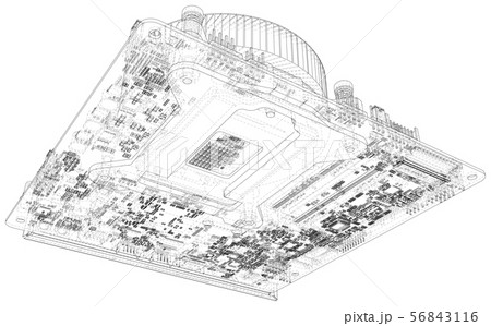 Technology abstract motherboard illustration background. Illustration created of 3d Technology abstract motherboard illustration background. Illustration created of 3d 56843116