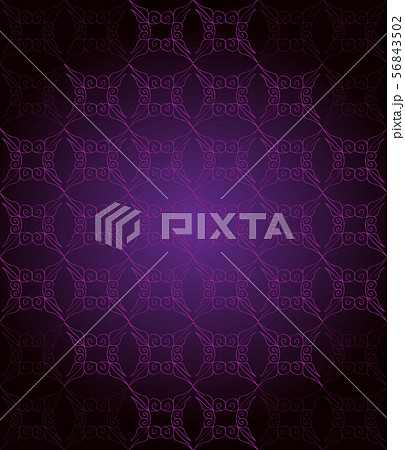 Seamless vintage wallpaper with dark color tones. 56843502