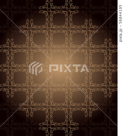 Seamless vintage wallpaper with dark color tones. Seamless vintage wallpaper with dark color tones. 56844195