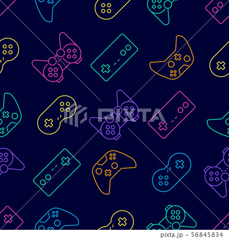 Vector seamless pattern background icon 56845834