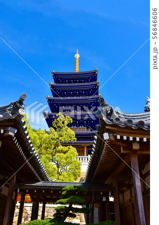 中山寺 五重塔 56846606