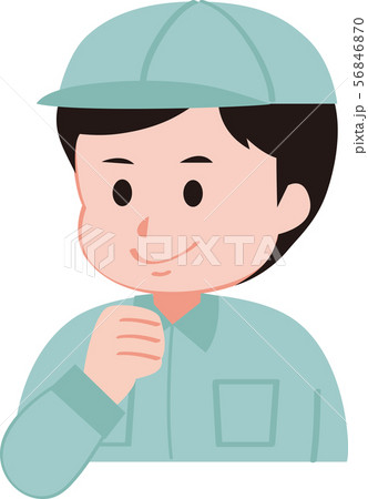 作業着の男性 おまかせ 頼りになる 作業着の男性 おまかせ 頼りになる 56846870