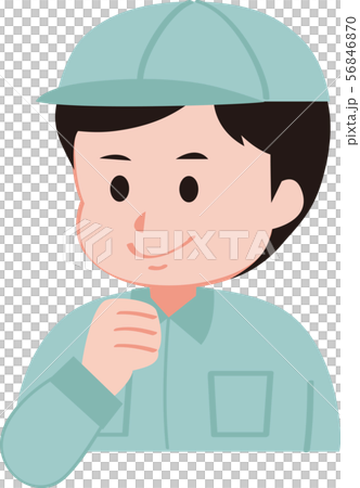 作業着の男性 おまかせ 頼りになる 作業着の男性 おまかせ 頼りになる 56846870