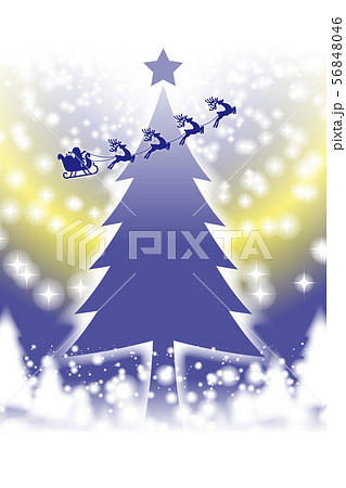 ベクターイラスト背景素材壁紙 クリスマスカード 冬のイベント 無料 フリー ビジネス宣伝広告ポスターのイラスト素材 56848046 Pixta