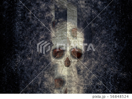 抽象的な頭蓋骨 56848524