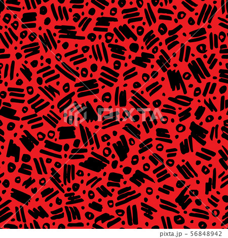 Abstract Seamless Pattern. Brush Strokes. 56848942