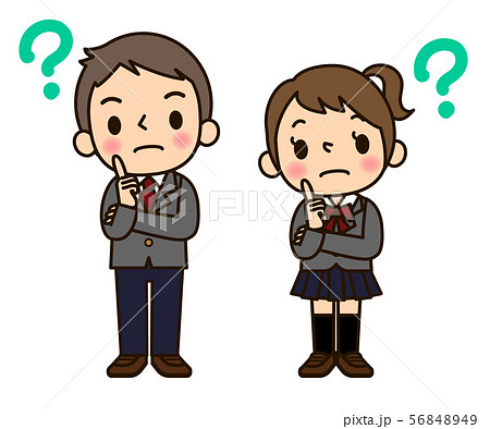 学生服の男女　はてな 56848949