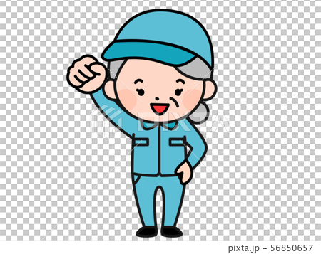 Worker grandmother Worker grandmother 56850657