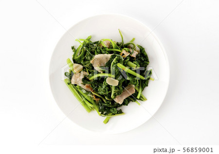 アマランサスと豚肉の炒め物 56859001