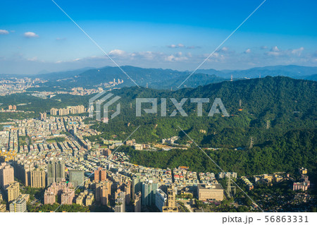 Beautiful architecture building taipei city 56863331
