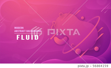 Modern abstract background in liquid and fluid Modern abstract background in liquid and fluid 56864159