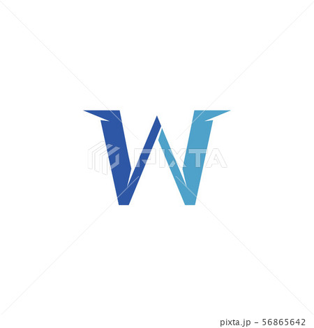 W letter logo and symbol template vector W letter logo and symbol template vector 56865642