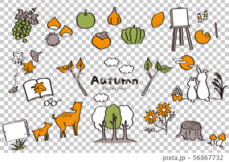 秋の素材まとめ 秋の素材まとめ 56867732