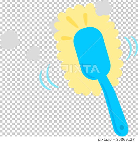 埃と埃取りのモップ 56869127