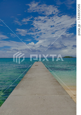 バハマ 旅行 写真 素材 空撮 船 海 ドローン バハマ 旅行 写真 素材 空撮 船 海 ドローン 56869566