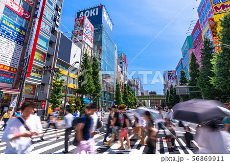 《東京都》秋葉原電気街・都市風景 《東京都》秋葉原電気街・都市風景 56869911