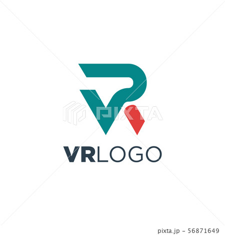 vr logo icon design vector illustration element vr logo icon design vector illustration element 56871649