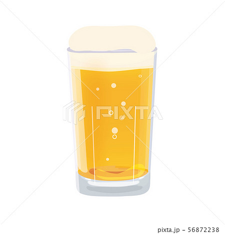 ビール イラスト グラスのイラスト素材