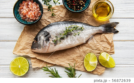 Fresh fish dorado 56872639