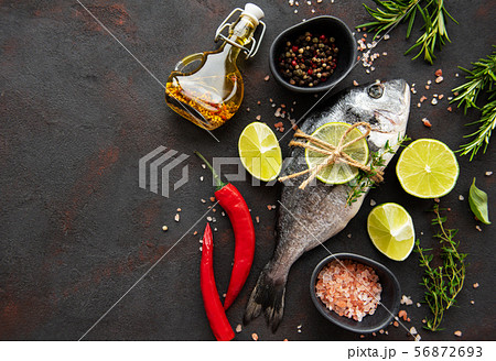 Fresh fish dorado Fresh fish dorado 56872693