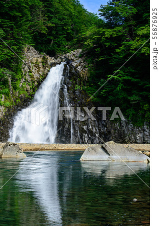 法体の滝 夏 秋田県 法体の滝 夏 秋田県 56876925